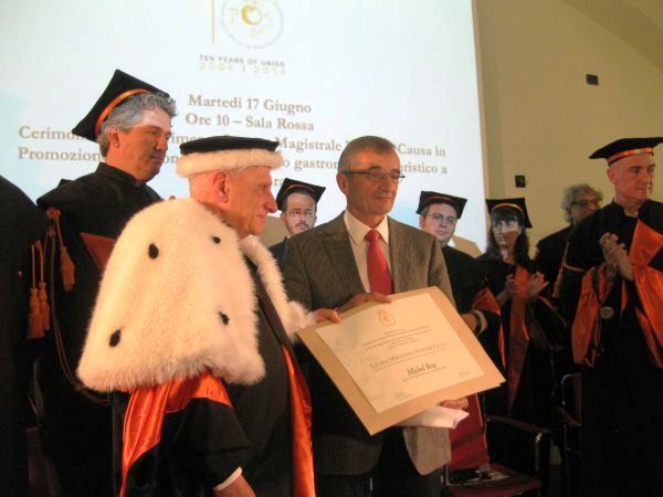 Laurea Onoris Causa a Michel Bras, Pollenzo (Cuneo)