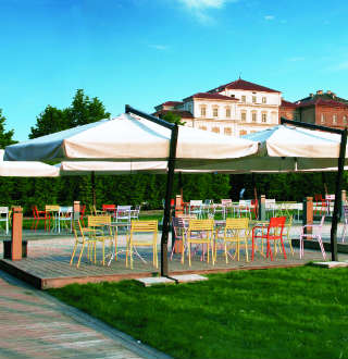 Patio giardini, Reggia di Venaria Reale (Torino)